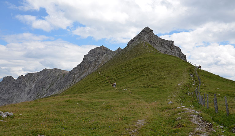 Peilspitze (2392 m), Blaser (2241 m)