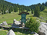 Rastplatz an der Hochalmkapelle