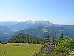 ...und zu den Loferer Steinbergen