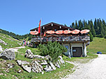 Zurück an der Jausenstation Hochalm