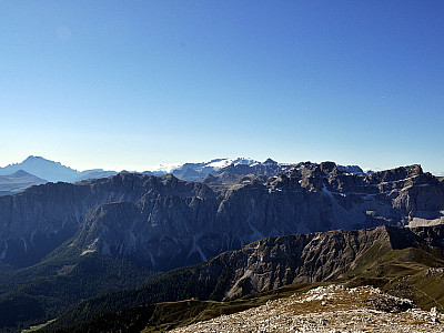 Die Marmolada ganz im Süden