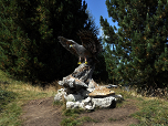 Kunstwerk am Gömajoch