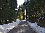 ...treffen wir auf eine Straße, ...