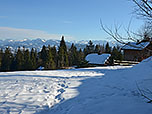 Blick auf die Berge des Bregenzerwaldes