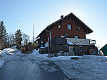 Schließlich erreichen wir das Gasthaus Pfänderspitze...