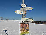 Der Weg nach Möggers ist bestens beschildert