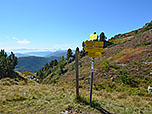 Wegweiser am Pfannsee