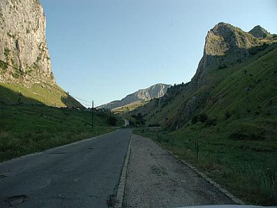 Die Anfahrt vom Süden