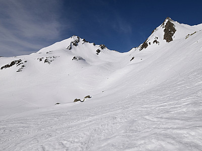 Links von uns der Vordere - und Hintere Grieskogel