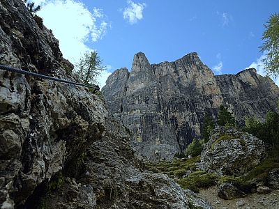 ... auf Gehgelände stoßen.