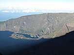 Auch das Plateau von Îlet à Cordes gerät langsam in die Sonne