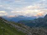 Der Blick nach Osten Richtung Tofana