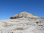 Am Sattel zwischen Piz Boe und Punta de Joel