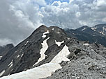 Blick zurück zum Piz Rims