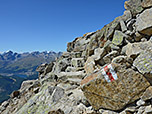 Die Route ist aber stets bestens markiert