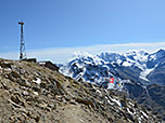 Blick zurück zur Hütte
