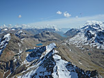 Blick Richtung Berninapass
