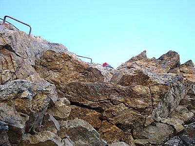 Die steilen Passagen...