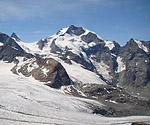 Blick zur Piz Bernina