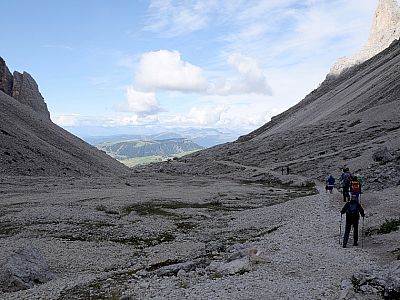 Nach einer flachen Passage...