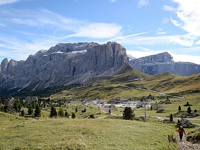 Die Sellagruppe im Osten