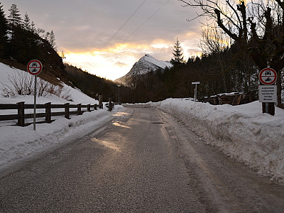 Den Hohen Gleirsch vor Augen ...