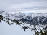 Allmählich zeigt sich nun im Süden auch ein wenig der blaue Himmel