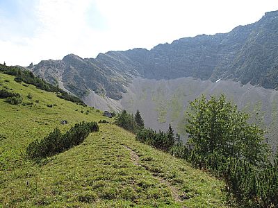 Das Kar unterhalb der Gartnerwand