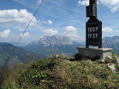 Noch ein Blick zur Zugspitze