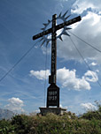 Gipfelkreuz der Pleisspitze