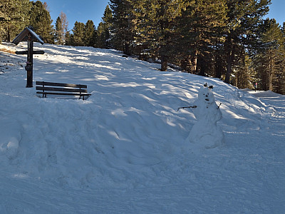 Ein Kreuz am Guflanegg