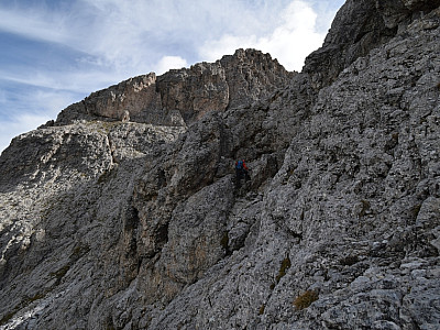 ... dann erreichen wir über A-Gelände...