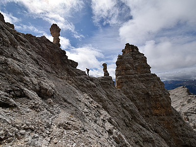 Felstürmchen wie in einer Märchenwelt