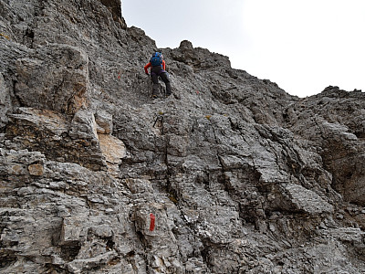 Die letzten Meter durch I. Gelände