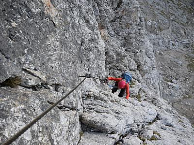Moderat geht es in B/C Gelände los
