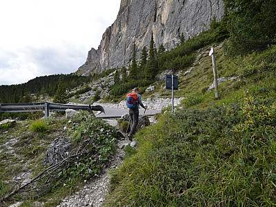 ... und wir erreichen die Passstraße