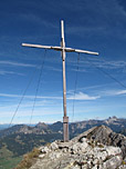 Gipfelkreuz des Ponten