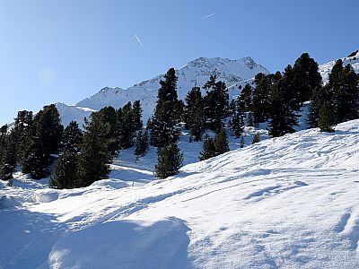 Der Oberstkogel im Süden