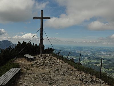 Gipfelkreuz Hochschlegel ( 1888 m)