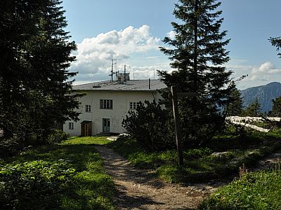 Die Gipfelstation der Predigtstuhlbahn