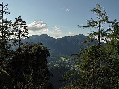 Blick zum Hochstaufen (1771 m)