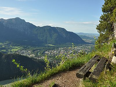 Immer wieder haben wir eine herrliche Aussicht auf...