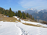 ...mit Blick auf die Loferer Steinberge...