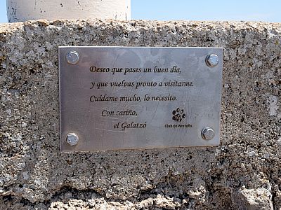 ... dann hat man die Gipfelsäule erreicht