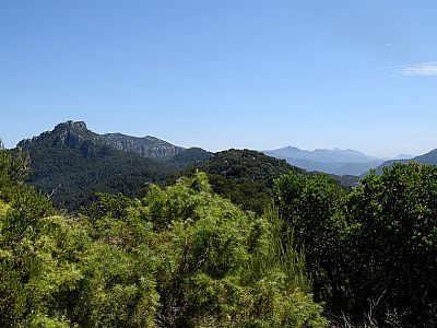 Der Ausblick nach Nordosten