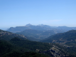 Im Nordosten die Gipfel des Tramuntana Gebirges