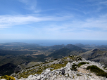 Der Ausblick nach Südwesten Richtung Andratx