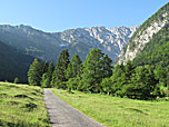 ...wandern wir den Wänden des Zahmen Kaisers entgegen