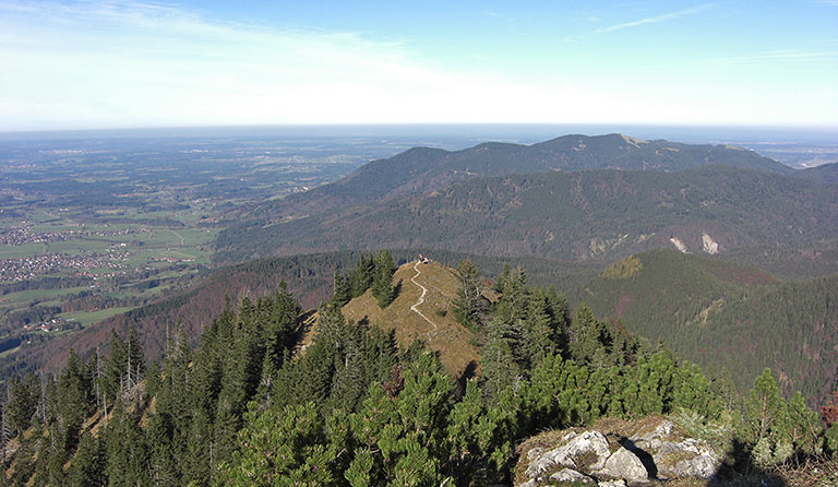 Rabenkopf (1559 m) von Jachenau
