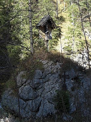 An diesem Wegkreuz...